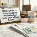 IRS Confirms 2026 Tax Filing Start Date