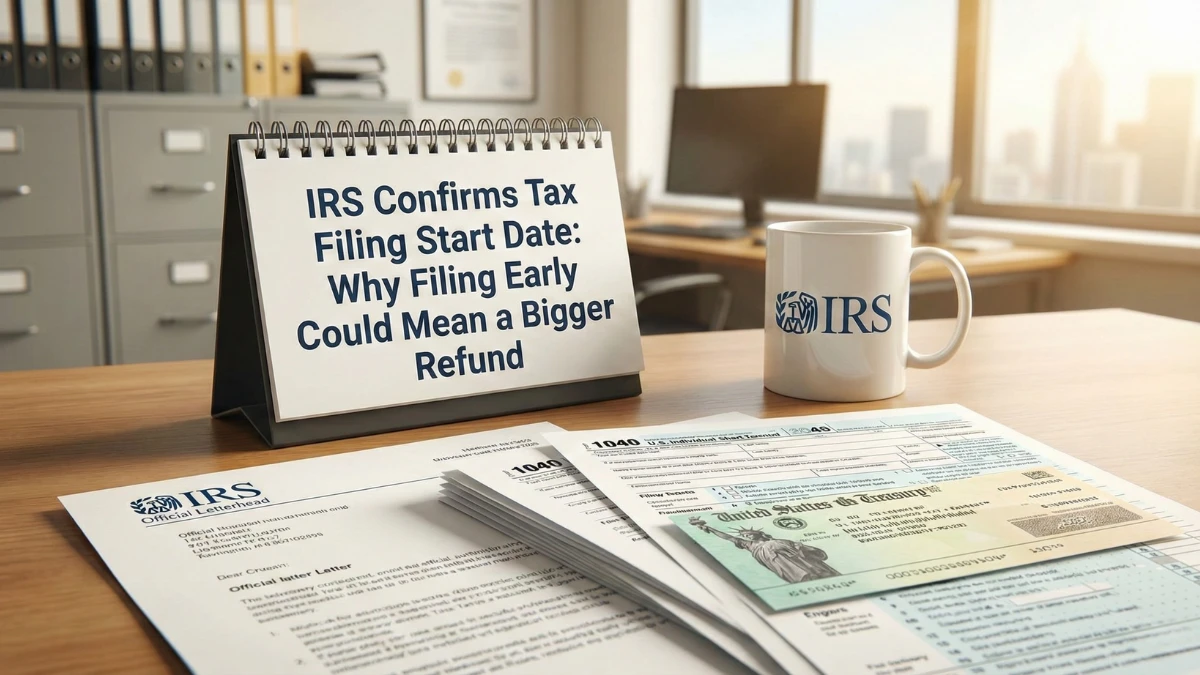 IRS Confirms 2026 Tax Filing Start Date